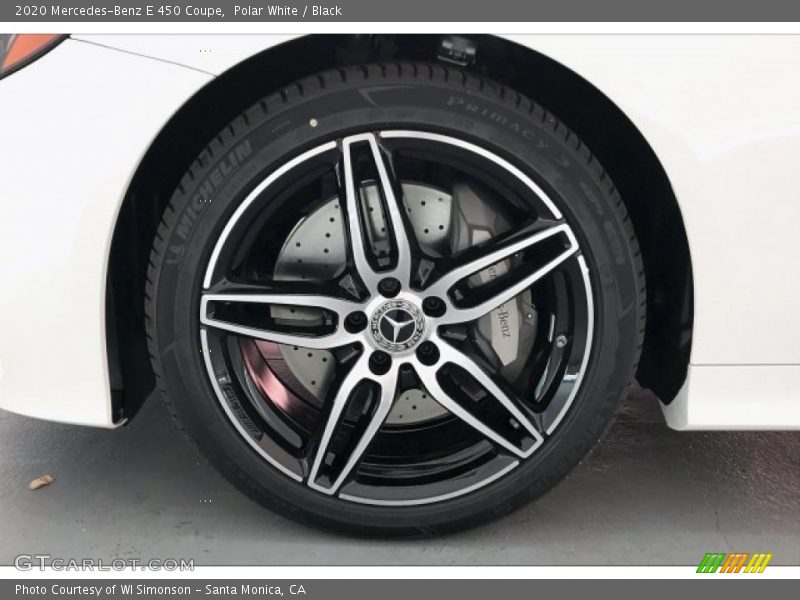 Polar White / Black 2020 Mercedes-Benz E 450 Coupe