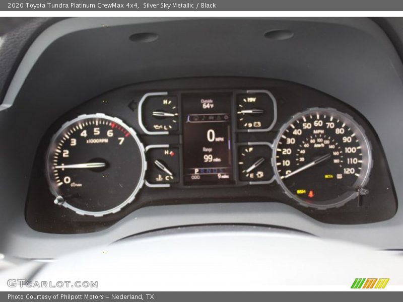  2020 Tundra Platinum CrewMax 4x4 Platinum CrewMax 4x4 Gauges