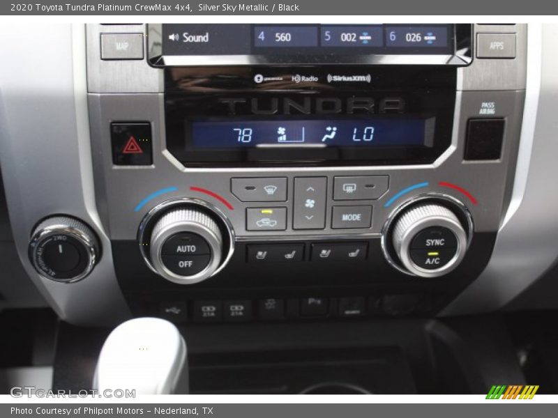 Silver Sky Metallic / Black 2020 Toyota Tundra Platinum CrewMax 4x4