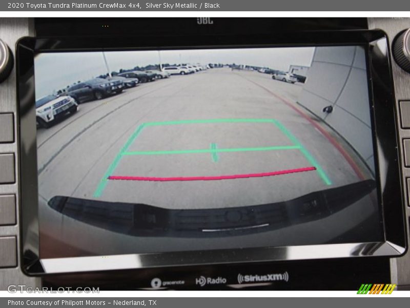 Silver Sky Metallic / Black 2020 Toyota Tundra Platinum CrewMax 4x4