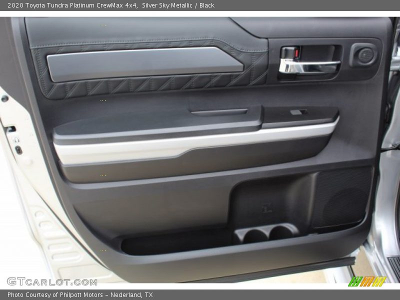 Silver Sky Metallic / Black 2020 Toyota Tundra Platinum CrewMax 4x4
