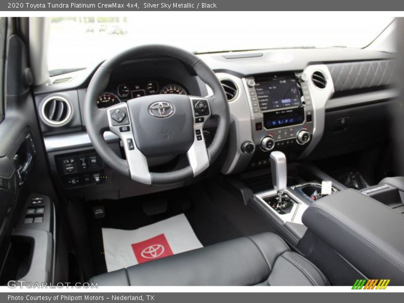 Silver Sky Metallic / Black 2020 Toyota Tundra Platinum CrewMax 4x4