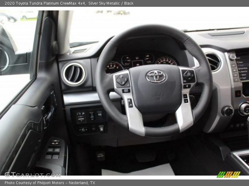 Silver Sky Metallic / Black 2020 Toyota Tundra Platinum CrewMax 4x4