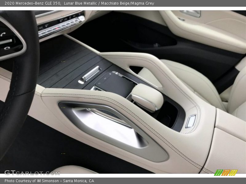 Lunar Blue Metallic / Macchiato Beige/Magma Grey 2020 Mercedes-Benz GLE 350