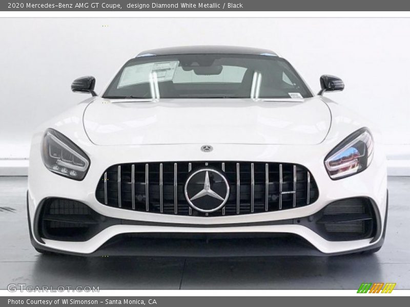 designo Diamond White Metallic / Black 2020 Mercedes-Benz AMG GT Coupe