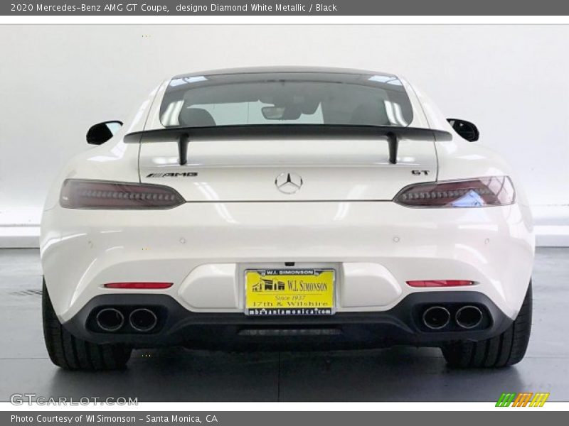 designo Diamond White Metallic / Black 2020 Mercedes-Benz AMG GT Coupe