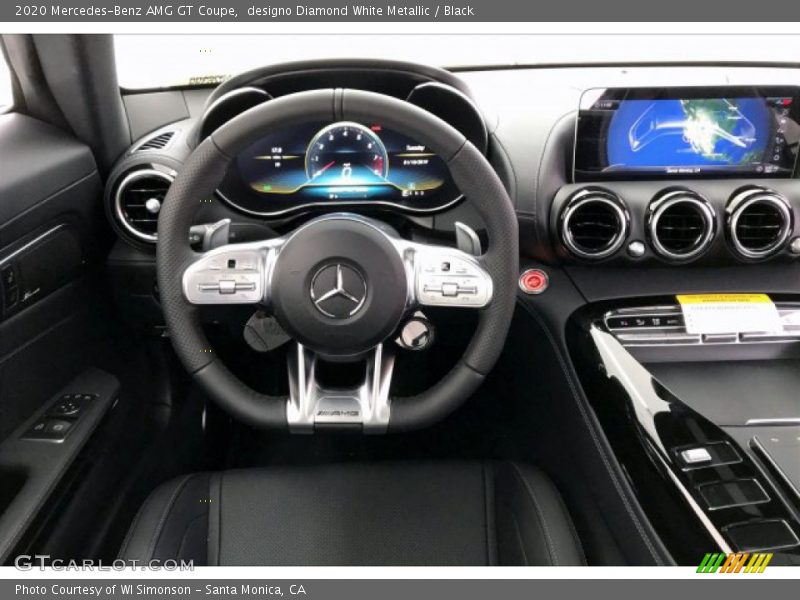 designo Diamond White Metallic / Black 2020 Mercedes-Benz AMG GT Coupe