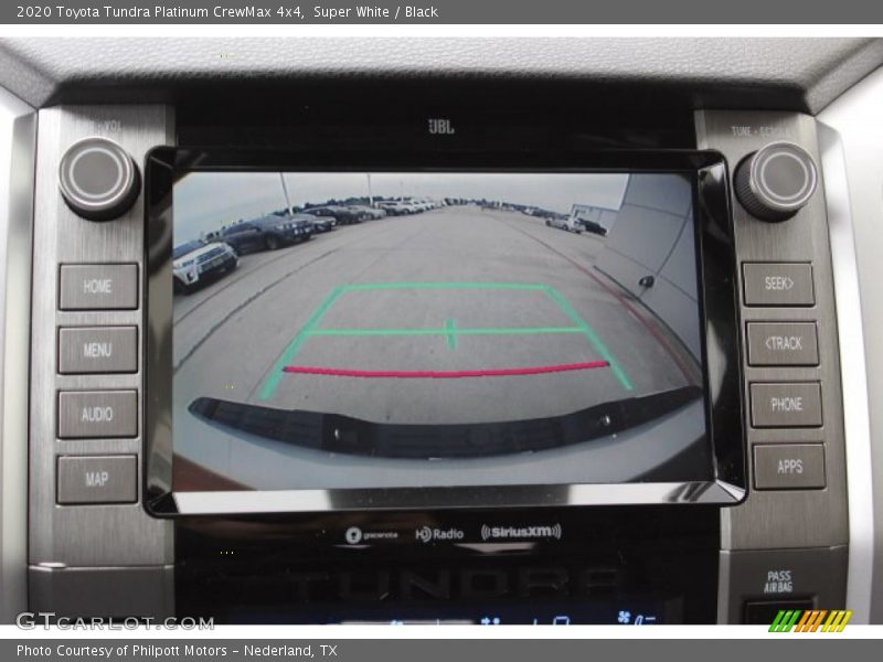 Super White / Black 2020 Toyota Tundra Platinum CrewMax 4x4