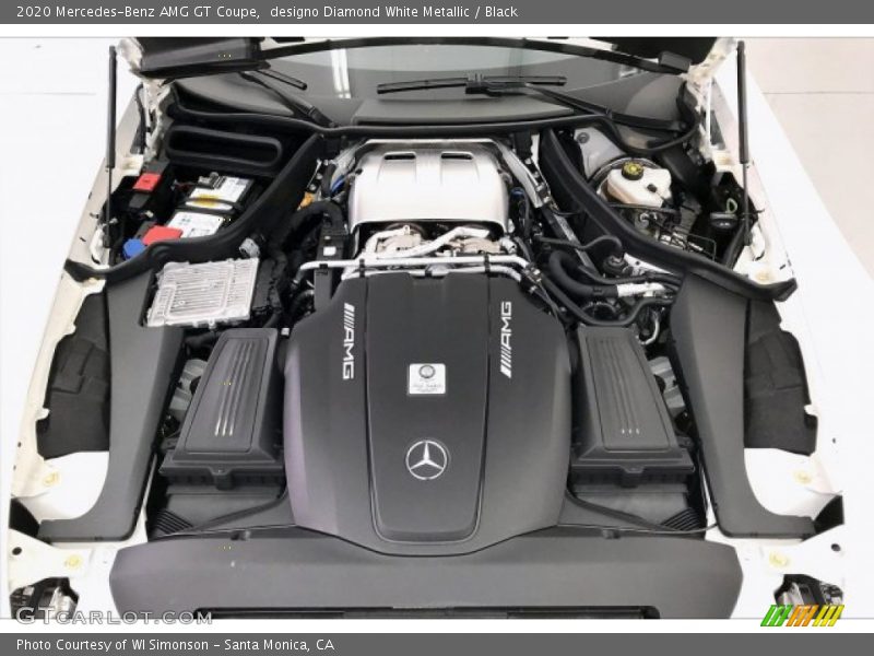  2020 AMG GT Coupe Engine - 4.0 Liter Twin-Turbocharged DOHC 32-Valve VVT V8