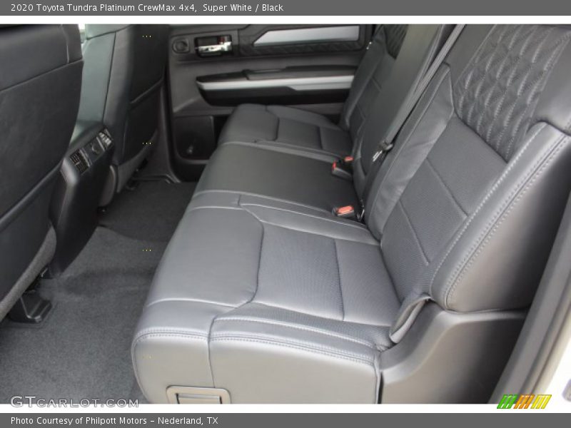 Super White / Black 2020 Toyota Tundra Platinum CrewMax 4x4
