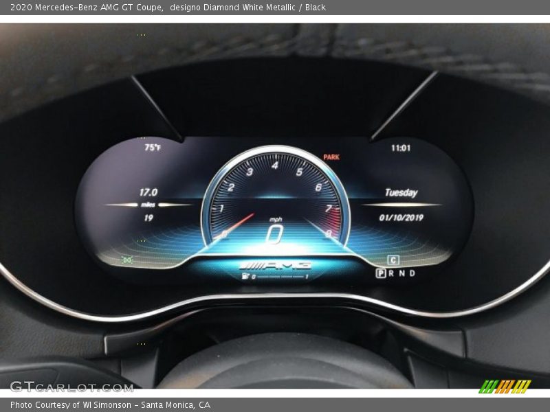  2020 AMG GT Coupe Coupe Gauges