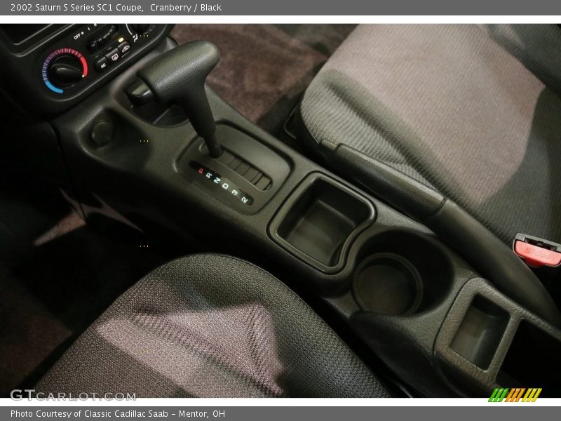 Cranberry / Black 2002 Saturn S Series SC1 Coupe