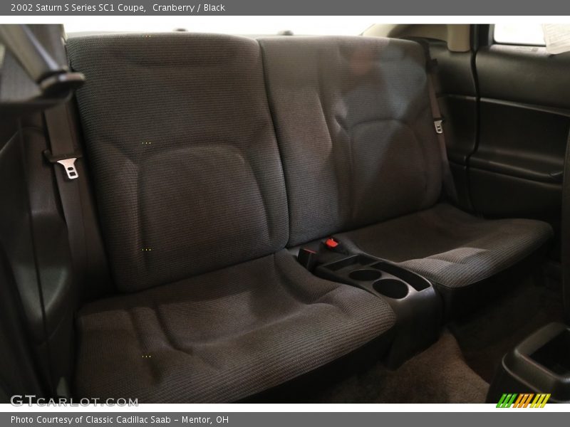 Cranberry / Black 2002 Saturn S Series SC1 Coupe