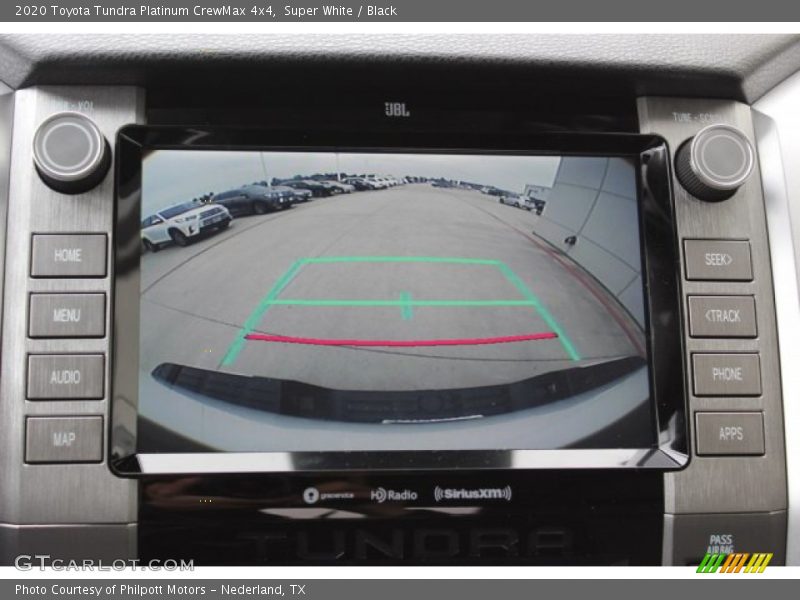 Super White / Black 2020 Toyota Tundra Platinum CrewMax 4x4