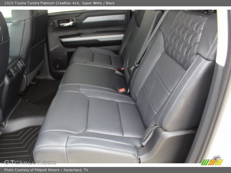Super White / Black 2020 Toyota Tundra Platinum CrewMax 4x4