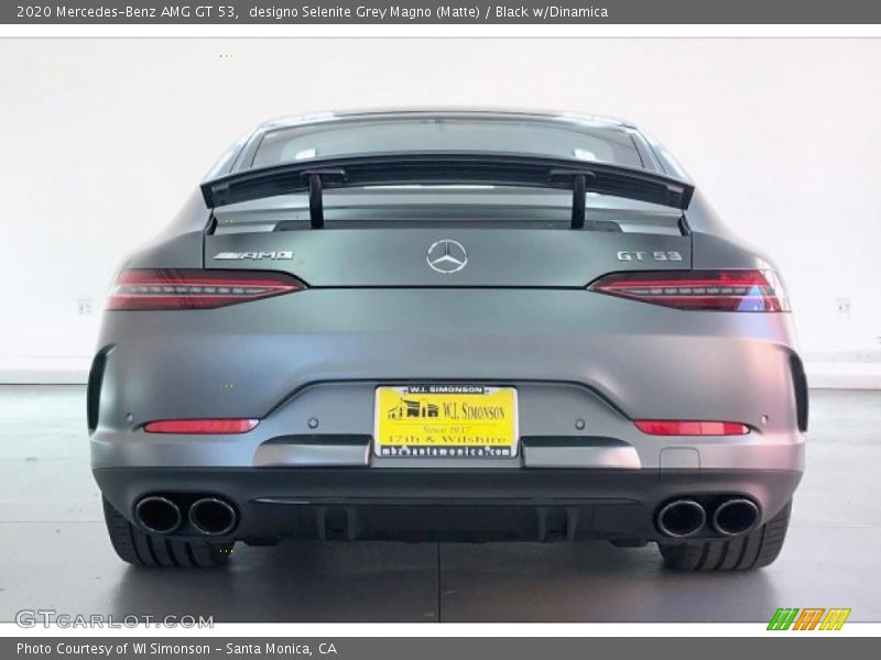 designo Selenite Grey Magno (Matte) / Black w/Dinamica 2020 Mercedes-Benz AMG GT 53