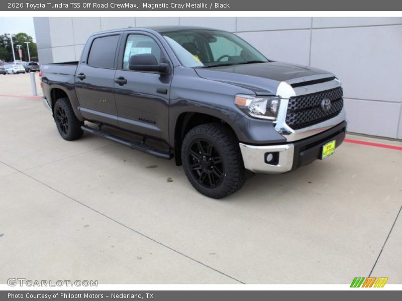 Magnetic Gray Metallic / Black 2020 Toyota Tundra TSS Off Road CrewMax