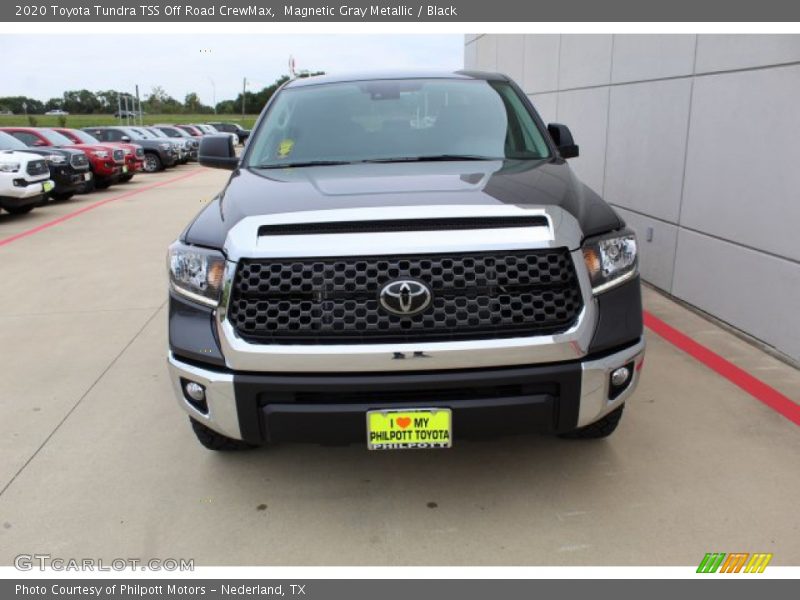 Magnetic Gray Metallic / Black 2020 Toyota Tundra TSS Off Road CrewMax