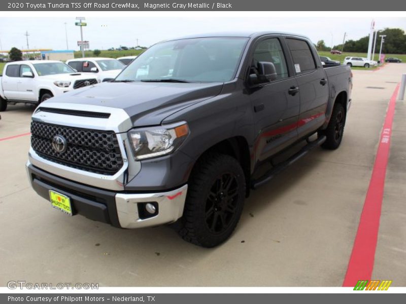 Magnetic Gray Metallic / Black 2020 Toyota Tundra TSS Off Road CrewMax