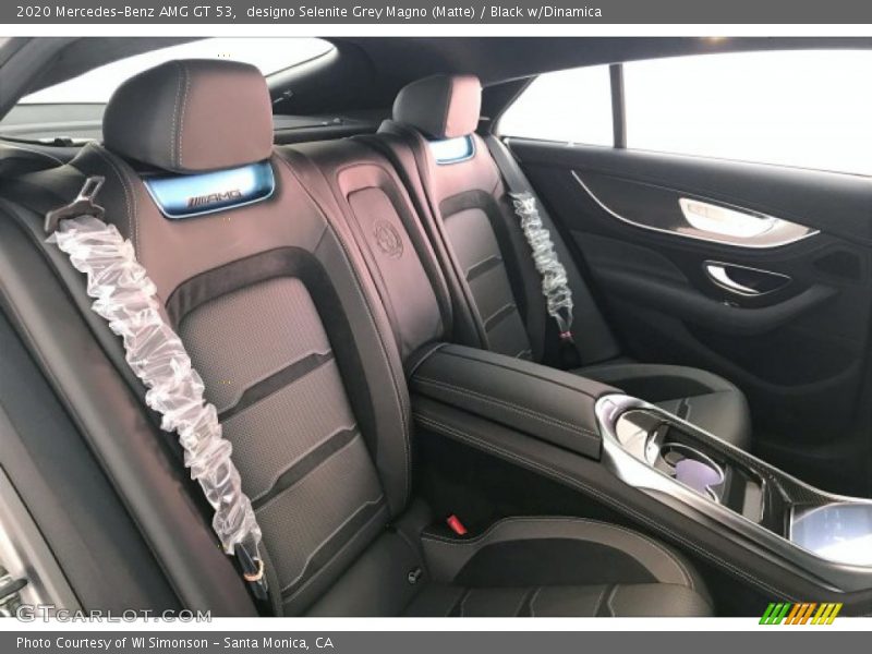 Rear Seat of 2020 AMG GT 53