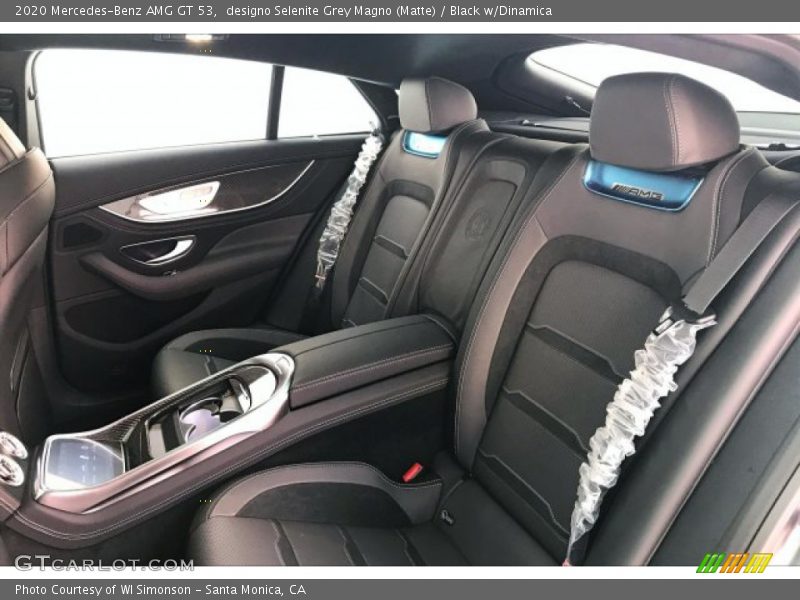 Rear Seat of 2020 AMG GT 53