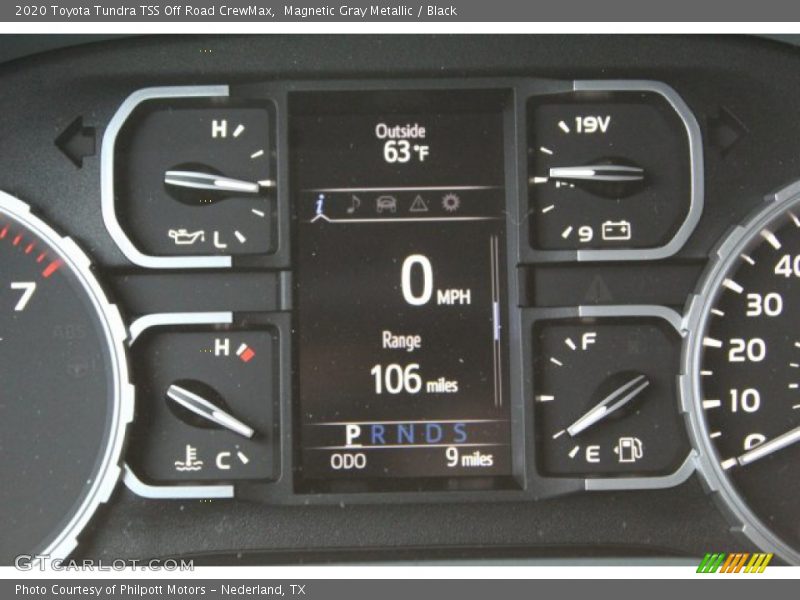 Magnetic Gray Metallic / Black 2020 Toyota Tundra TSS Off Road CrewMax