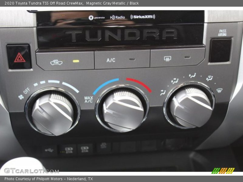 Magnetic Gray Metallic / Black 2020 Toyota Tundra TSS Off Road CrewMax
