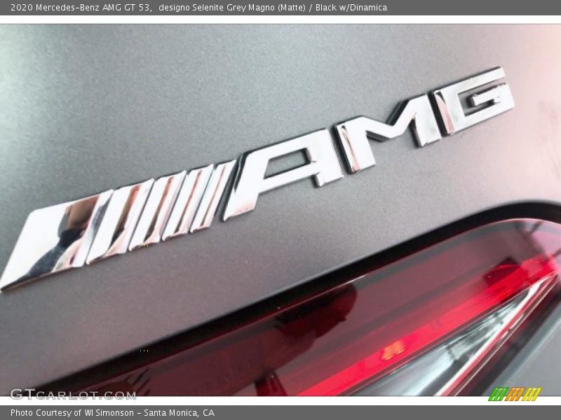 designo Selenite Grey Magno (Matte) / Black w/Dinamica 2020 Mercedes-Benz AMG GT 53