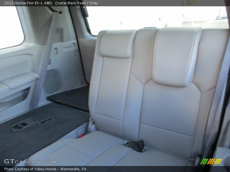 Crystal Black Pearl / Gray 2012 Honda Pilot EX-L 4WD