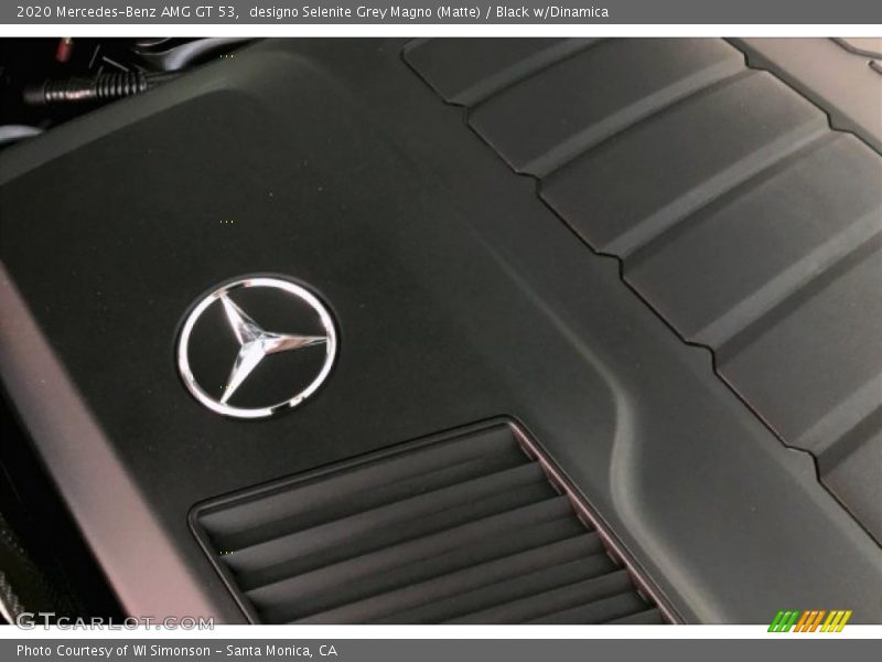designo Selenite Grey Magno (Matte) / Black w/Dinamica 2020 Mercedes-Benz AMG GT 53
