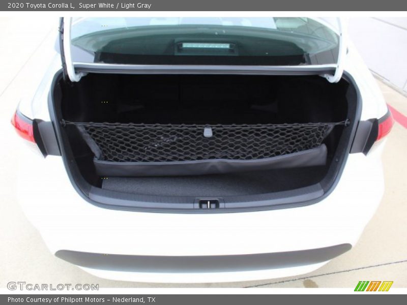 Super White / Light Gray 2020 Toyota Corolla L