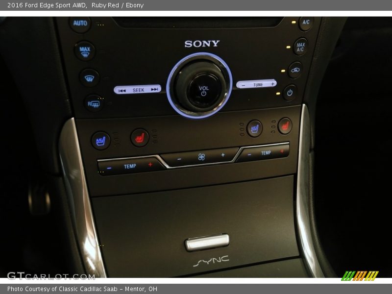 Ruby Red / Ebony 2016 Ford Edge Sport AWD