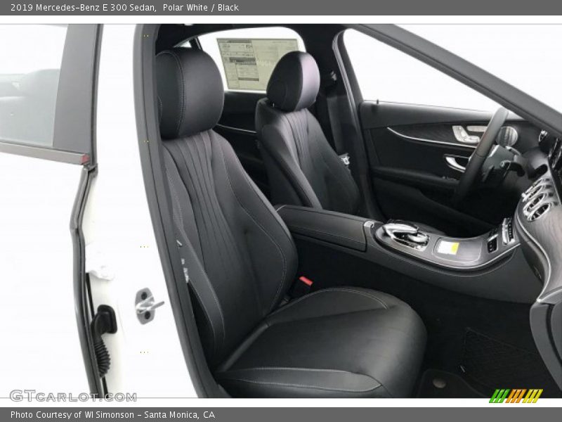 Polar White / Black 2019 Mercedes-Benz E 300 Sedan
