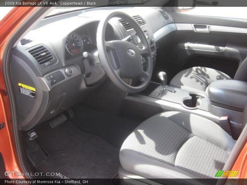 Copperhead / Black 2009 Kia Borrego LX V6 4x4