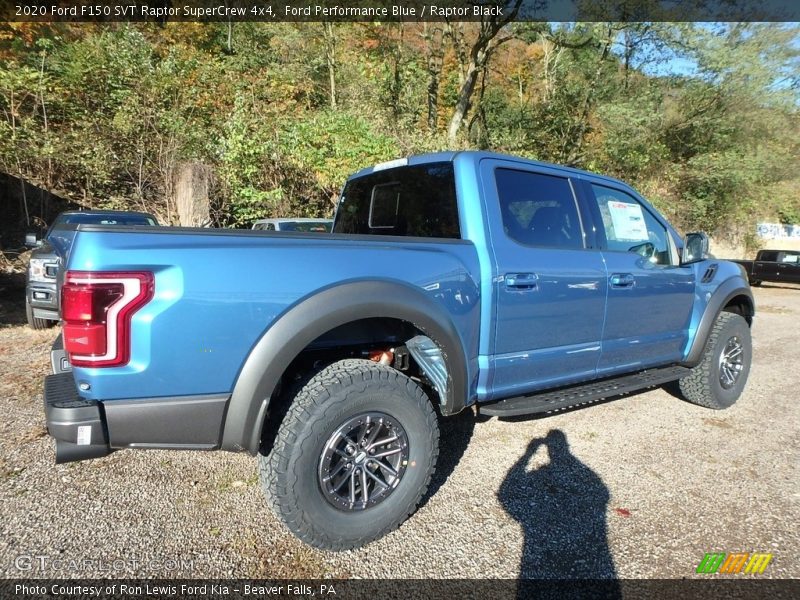 Ford Performance Blue / Raptor Black 2020 Ford F150 SVT Raptor SuperCrew 4x4
