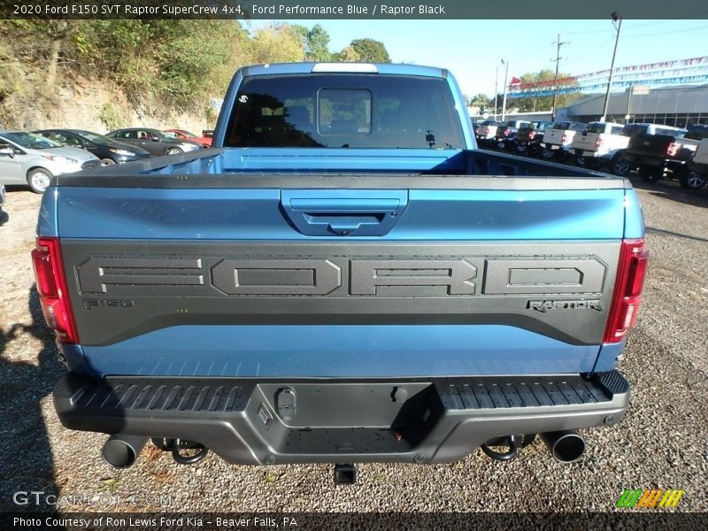 Ford Performance Blue / Raptor Black 2020 Ford F150 SVT Raptor SuperCrew 4x4