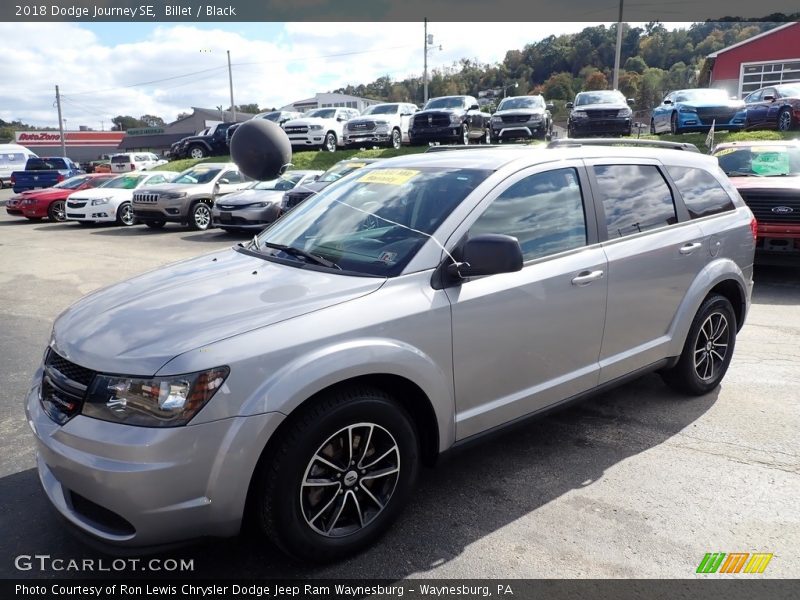 Billet / Black 2018 Dodge Journey SE
