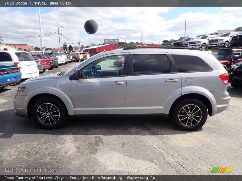 Billet / Black 2018 Dodge Journey SE