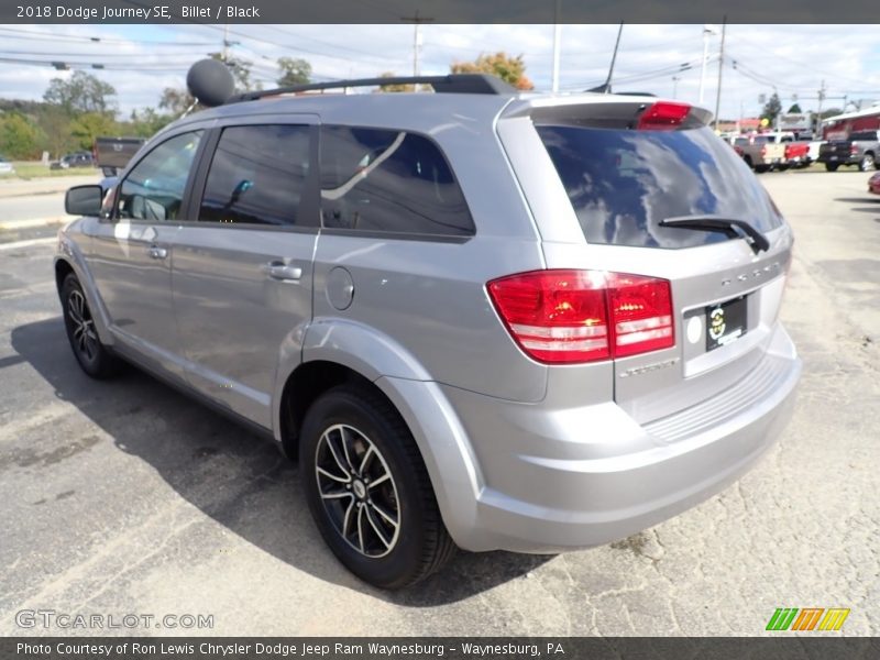 Billet / Black 2018 Dodge Journey SE