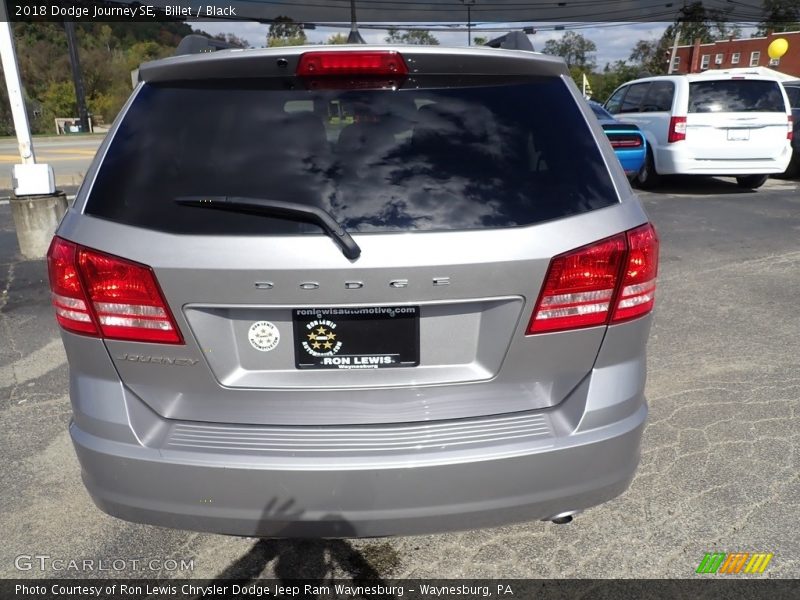 Billet / Black 2018 Dodge Journey SE