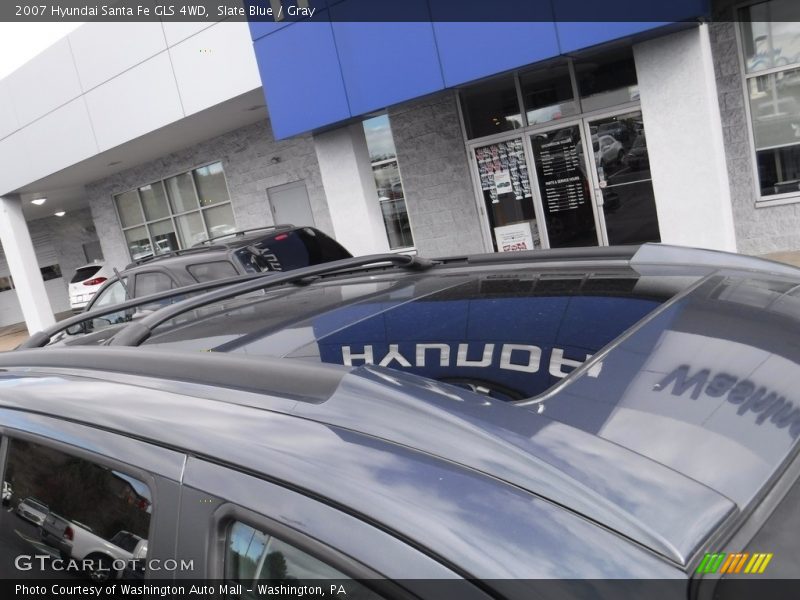 Slate Blue / Gray 2007 Hyundai Santa Fe GLS 4WD