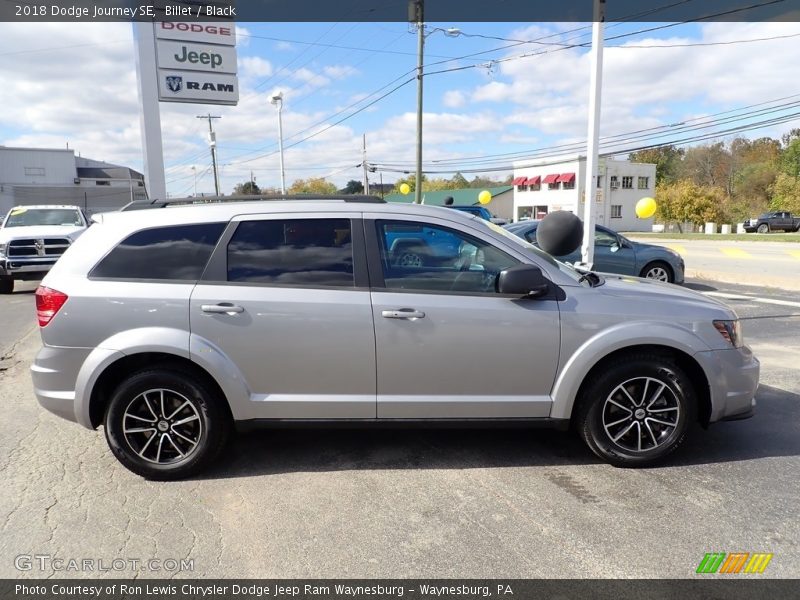 Billet / Black 2018 Dodge Journey SE