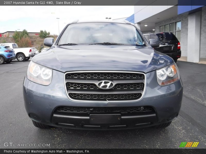 Slate Blue / Gray 2007 Hyundai Santa Fe GLS 4WD