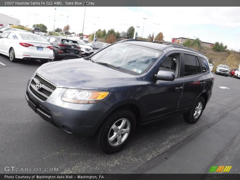 Slate Blue / Gray 2007 Hyundai Santa Fe GLS 4WD