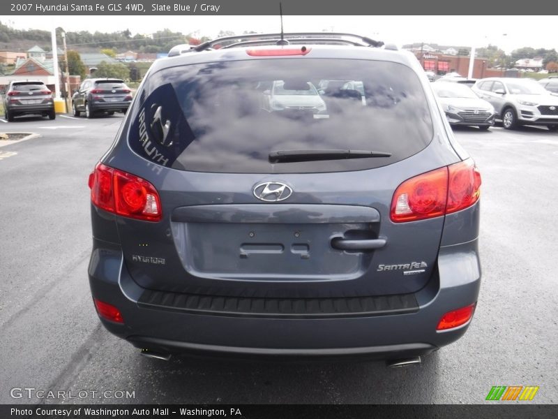 Slate Blue / Gray 2007 Hyundai Santa Fe GLS 4WD
