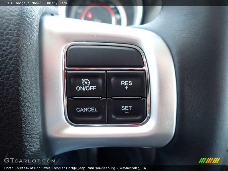 Billet / Black 2018 Dodge Journey SE