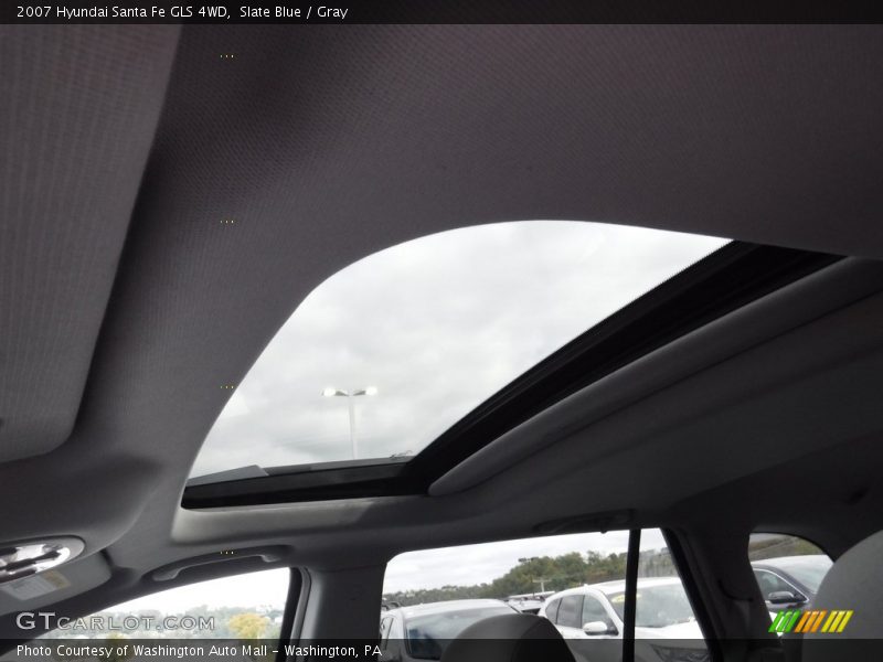 Slate Blue / Gray 2007 Hyundai Santa Fe GLS 4WD