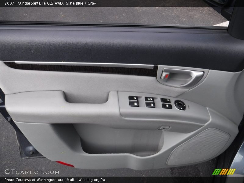 Slate Blue / Gray 2007 Hyundai Santa Fe GLS 4WD