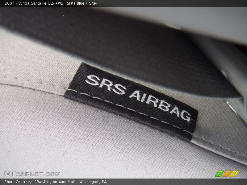 Slate Blue / Gray 2007 Hyundai Santa Fe GLS 4WD