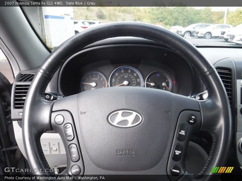 Slate Blue / Gray 2007 Hyundai Santa Fe GLS 4WD